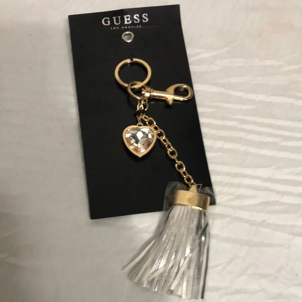 GUESS Keychain / Bag Charm NWT